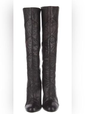 Frye Women's Gray Leather Look Jeans